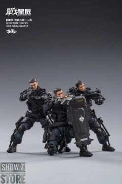 JoyToy Source 1/18 Hardcore Coldplay Skeleton Forces Hell Grim Reaper & Selena Set Of 4 -Finest Toy Store 529eee1ec7