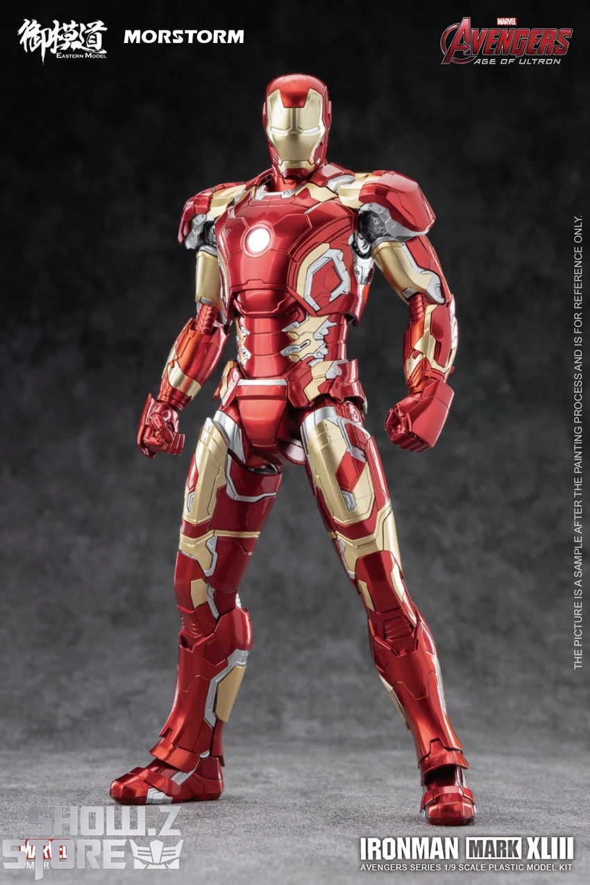 Eastern Model 1/9 Iron Man Mark 43 Pre-painted Model Kit 7 Eastern Model 1/9 Iron Man Mark 43 Pre-painted Model Kit - Image 5