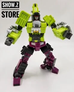 [No Box] Jinbao Oversized Devastator Navvy & Bulldozer Scavenger & Bonecrusher [Set A] -Finest Toy Store 52e1ee24fb