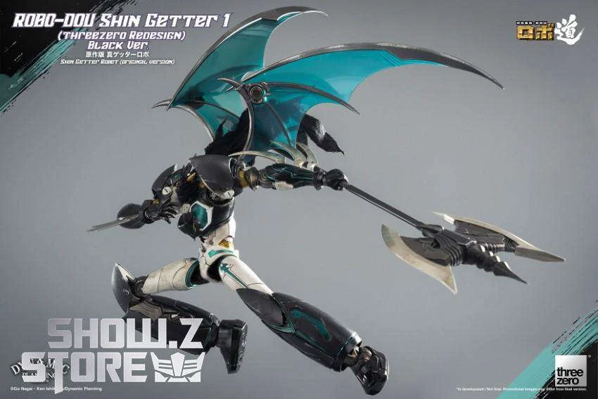 Threezero Shin Getter Robot Shin Getter 1 Black Version 16 Threezero Shin Getter Robot Shin Getter 1 Black Version - Image 14