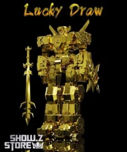 Lucky Cat Micro Cosmos MC-01S Elvis Voltron Metallic Version Set Of 5 Reissue -Finest Toy Store 53e8d33540