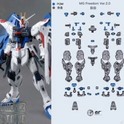 Point Factory Studio Metal Parts For Bandai MG ZGMF-X10A Freedom Gundam Ver. 2.0 11 Point Factory Studio Metal Parts For Bandai MG ZGMF-X10A Freedom Gundam Ver. 2.0 -Finest Toy Store 543897c9ac