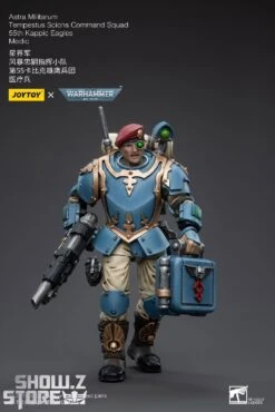 JoyToy Source 1/18 Warhammer 40K Astra Militarum Tempestus Scions Command Squad 55th Kappic Eagles Medic -Finest Toy Store 54c729c3be
