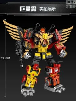 WeiJiang Wei Jiang WJ Complete Set Of 5 Sky Soarer Rampage Oversized Combination Mode POTP Feral Rex Predaking -Finest Toy Store 56378d9559