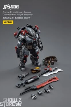 JoyToy Source 1/18 Sorrow Expeditionary Forces Obsidian Iron Knight Assaulter -Finest Toy Store 57eec374fd