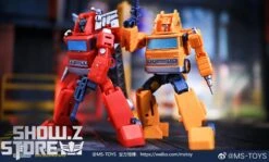 Magic Square MS-B01A Architect Inferno & MS-B02A Fire Extinguisher Grapple Metallic Color Version Set Of 2 -Finest Toy Store 584e8a71c2