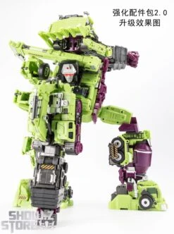 Jinbao Upgrade Kits For Devastator Gravity Builder Green Version -Finest Toy Store 58870efda5