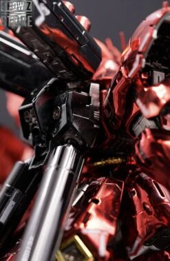 [SZ Custom] Bandai Custom RG 1/144 MSN-04 Sazabi W/ Custom Electroplated Chrome Painting -Finest Toy Store 5b12837a24
