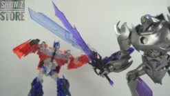 APC Toys APC-001 Attack Prime TFP Optimus Prime Clear Version W/ Black Wheels -Finest Toy Store 5cd9e246ea