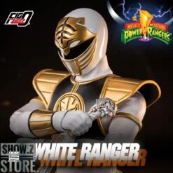 Threezero Studio 1/6 Mighty Morphin Power Rangers White Ranger 10 Threezero Studio 1/6 Mighty Morphin Power Rangers White Ranger -Finest Toy Store 6197769c0c