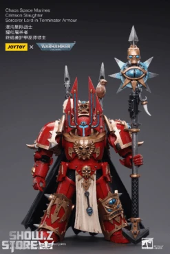 JoyToy Source 1/18 Warhammer 40K ChaoSpace Marines Crimson Slaughter Sorcerer Lord In Terminator Armour 19 JoyToy Source 1/18 Warhammer 40K ChaoSpace Marines Crimson Slaughter Sorcerer Lord In Terminator Armour -Finest Toy Store 645e7e52c7