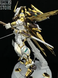 [SZ Custom] Nillson Work 1/60 MBF-P02 Gundam Astray Gold Frame W/ Electroplated Chrome Painting -Finest Toy Store 676a500192