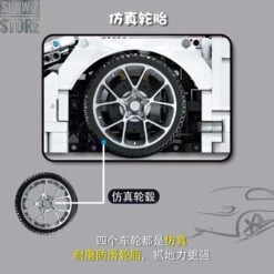 Lin07 Block 007 1/10 Bugatti Chiron Pink Version -Finest Toy Store 689fd95854