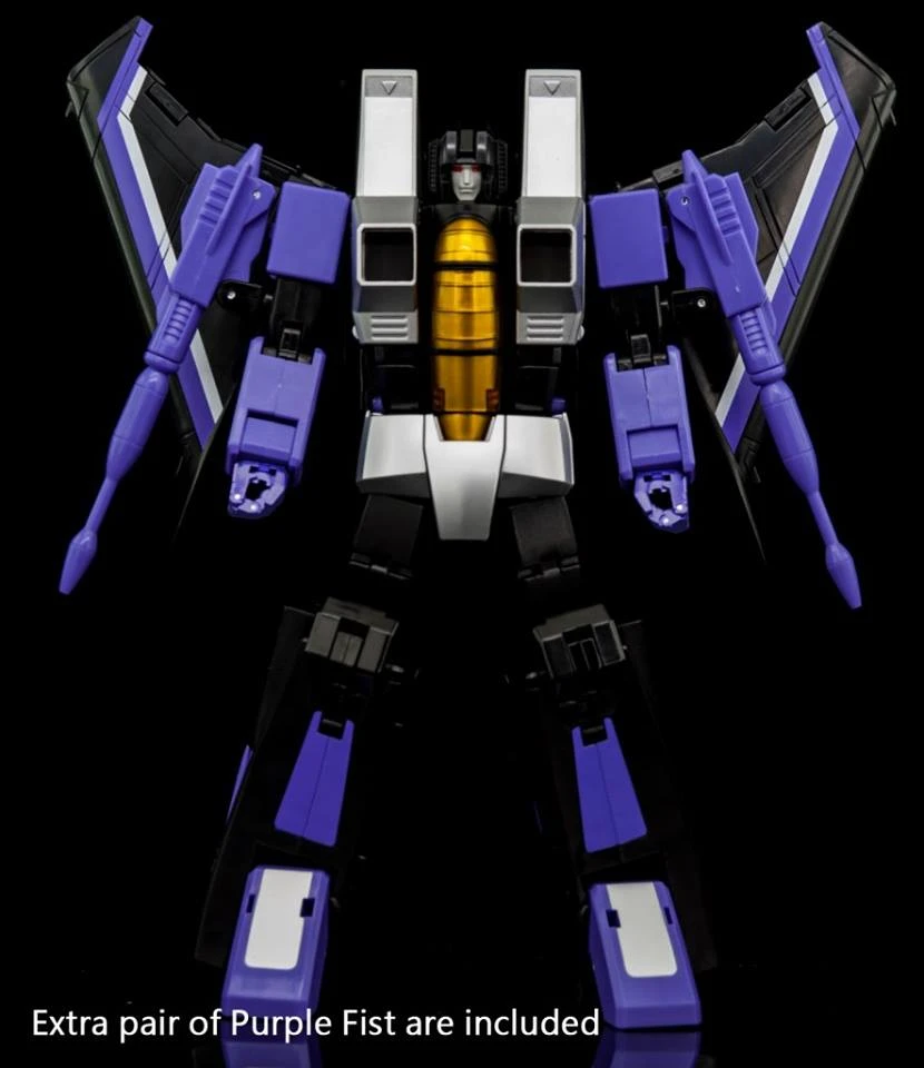 Maketoys MT MTRM-12 Skycrow Skywarp 7 Maketoys MT MTRM-12 Skycrow Skywarp - Image 5