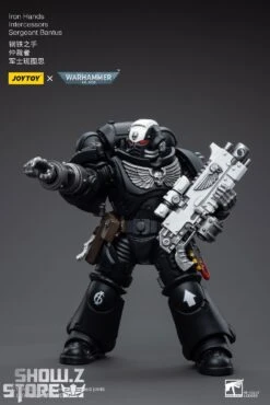 JoyToy Source 1/18 Warhammer 40K Iron Hands Intercessors Sergeant Bantus -Finest Toy Store 6dad7edfd9