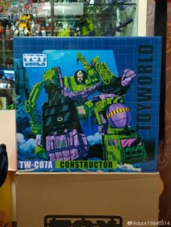 Toyworld TW TW-C07A TWC07A Constructor Devastator Cel Cell Shaded Deluxe Version Set Of 6 -Finest Toy Store 70338ebd61