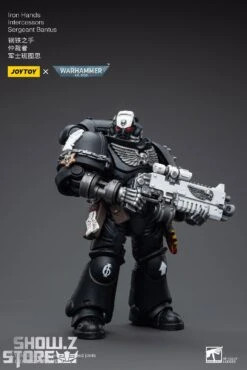 JoyToy Source 1/18 Warhammer 40K Iron Hands Intercessors Sergeant Bantus -Finest Toy Store 703f479048