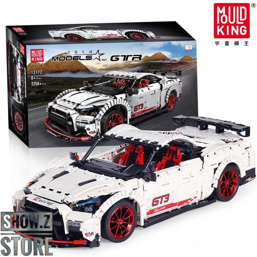 Mould King 13172 The Nismo Nissan GTR GT3 3 Mould King 13172 The Nismo Nissan GTR GT3