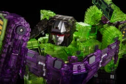 Toyworld TW-C07C Constructor Devastator Clear Version Full Set Of 6 Figures TW-07C Clear Constructor -Finest Toy Store 726937a43c