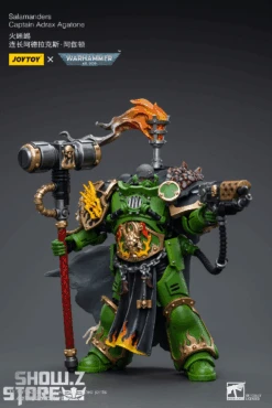 JoyToy Source 1/18 Warhammer 40K Salamanders Captain Adrax Agaton -Finest Toy Store 72a5c3c9d0