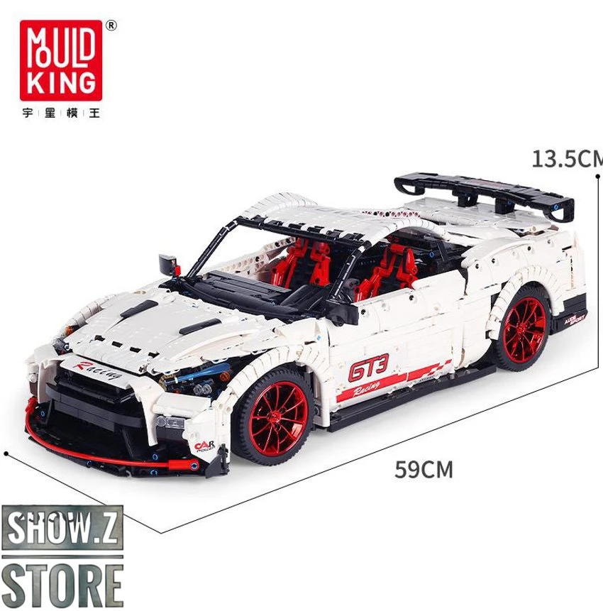 Mould King 13172 The Nismo Nissan GTR GT3 7 Mould King 13172 The Nismo Nissan GTR GT3 - Image 5