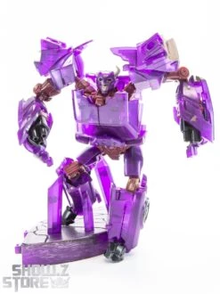 4th Party AC-03B TFP Cliffjumper Transparent Purple Version W/ Crystal Display Base -Finest Toy Store 730aac5f77