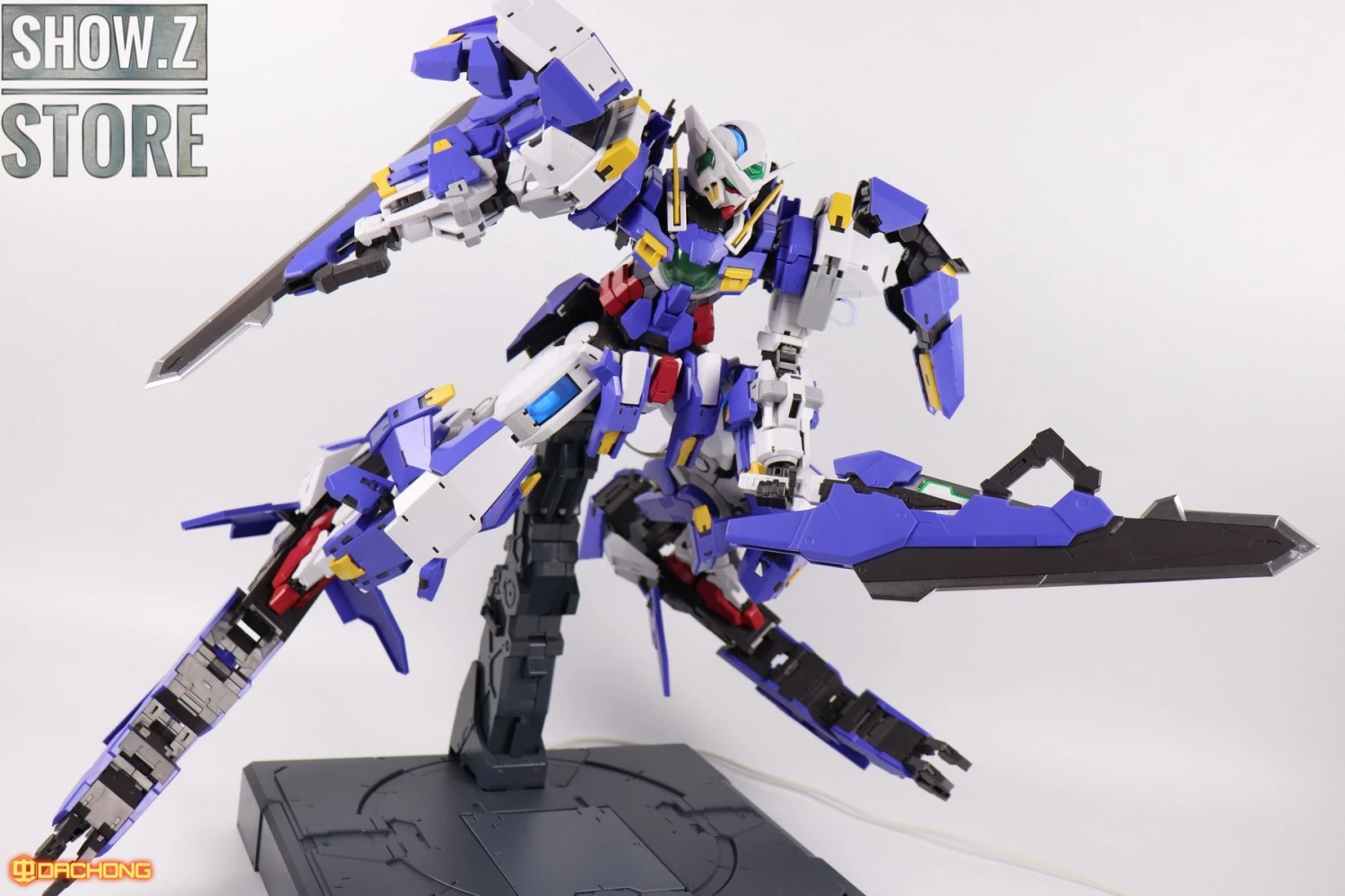 Daban PG GN-001/hs-A01 1/60 Avalanche Exia W/ LED & Battle Damaged Kit & Dash Unit Kit 18 Daban PG GN-001/hs-A01 1/60 Avalanche Exia W/ LED & Battle Damaged Kit & Dash Unit Kit - Image 16