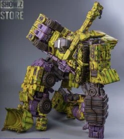 [Express Shipping] ToyWorld TW-C07G Constructor Devastator Old Green Battle Damage Version Set Of 6 -Finest Toy Store 7826462e6c