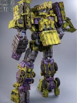 [Express Shipping] ToyWorld TW-C07G Constructor Devastator Old Green Battle Damage Version Set Of 6 -Finest Toy Store 79ec917715