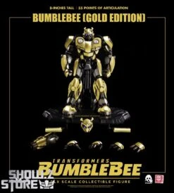 Threezero & Hasbro 3Z0294-EX Bumblebee Golden Version 11 Threezero & Hasbro 3Z0294-EX Bumblebee Golden Version -Finest Toy Store 7cad2b12cc
