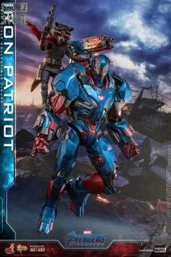 Hot Toys HotToys HT MMS547D34 1/6 Avengers: Endgame Iron Patriot Iron Man Collectible Figure -Finest Toy Store 7cd7b6d876