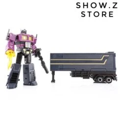 DX9 X34P Dutch Phonas Optimus Prime Shattered Glass SG W/ Trailer Purple Version -Finest Toy Store 7d040f5035