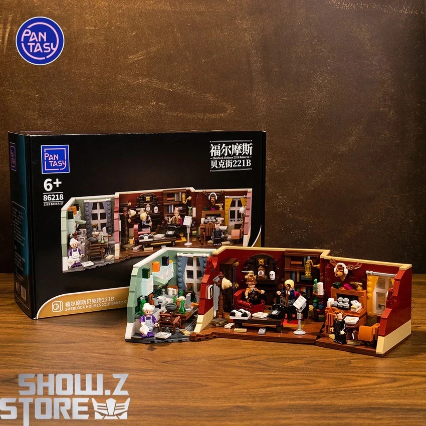 Pantasy 86218 Sherlock Holmes 221B Baker Street Building Blocks 3 Pantasy 86218 Sherlock Holmes 221B Baker Street Building Blocks