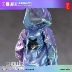 Snail Shell Dazzling Blue & Purple Cloth Coat For 1/10 & 1/12 Mecha Girl -Finest Toy Store 83c2dfeba6
