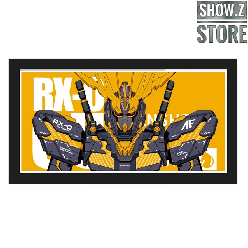 ChenFu Studio RX-0 Unicorn Gundam 02 Banshee 3D Wall Art Decoration Picture 4 ChenFu Studio RX-0 Unicorn Gundam 02 Banshee 3D Wall Art Decoration Picture - Image 2