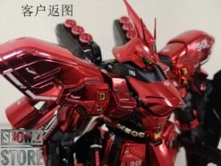 [SZ Custom] Bandai Custom MG 1/100 MSN-04 Sazabi Ver.Ka W/ Custom Electroplated Chrome Painting -Finest Toy Store 85ef0db6b4