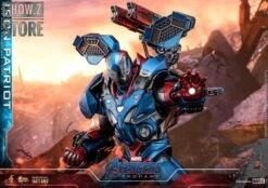 Hot Toys HotToys HT MMS547D34 1/6 Avengers: Endgame Iron Patriot Iron Man Collectible Figure -Finest Toy Store 8722384480