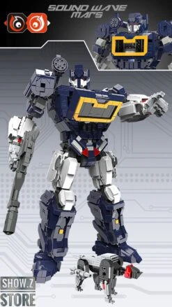 Lepin/66 Block Model No.662 Sound Wave Mars Soundwave -Finest Toy Store 883cb0d6ce