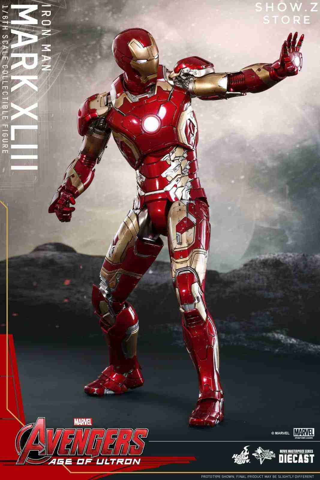 Hot Toys HT 1/6 Iron Man Mark XLIII MK43 MMS278D09 Avengers: Age Of Ultron Collectible Figure 11 Hot Toys HT 1/6 Iron Man Mark XLIII MK43 MMS278D09 Avengers: Age Of Ultron Collectible Figure - Image 9
