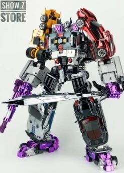 TransFormmission Havoc Menasor Combiner Set Of 5 Chrome Version -Finest Toy Store 89117e3072