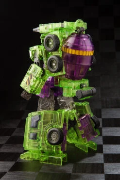 Toyworld TW-C07C Constructor Devastator Clear Version Full Set Of 6 Figures TW-07C Clear Constructor -Finest Toy Store 8a2b217559