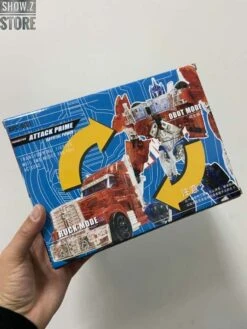 APC Toys APC-001 Attack Prime TFP Optimus Prime Clear Version W/ Black Wheels -Finest Toy Store 8a8a3fb08f