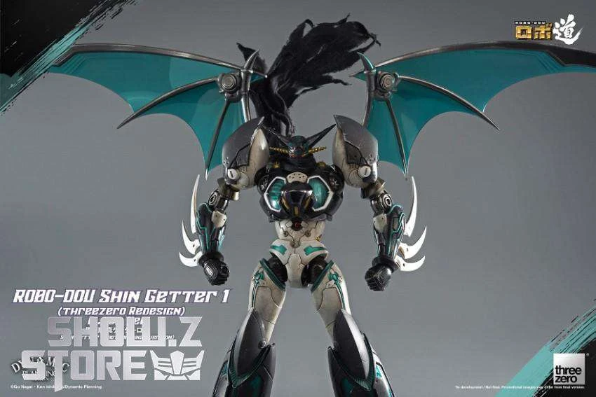Threezero Shin Getter Robot Shin Getter 1 Black Version 15 Threezero Shin Getter Robot Shin Getter 1 Black Version - Image 13