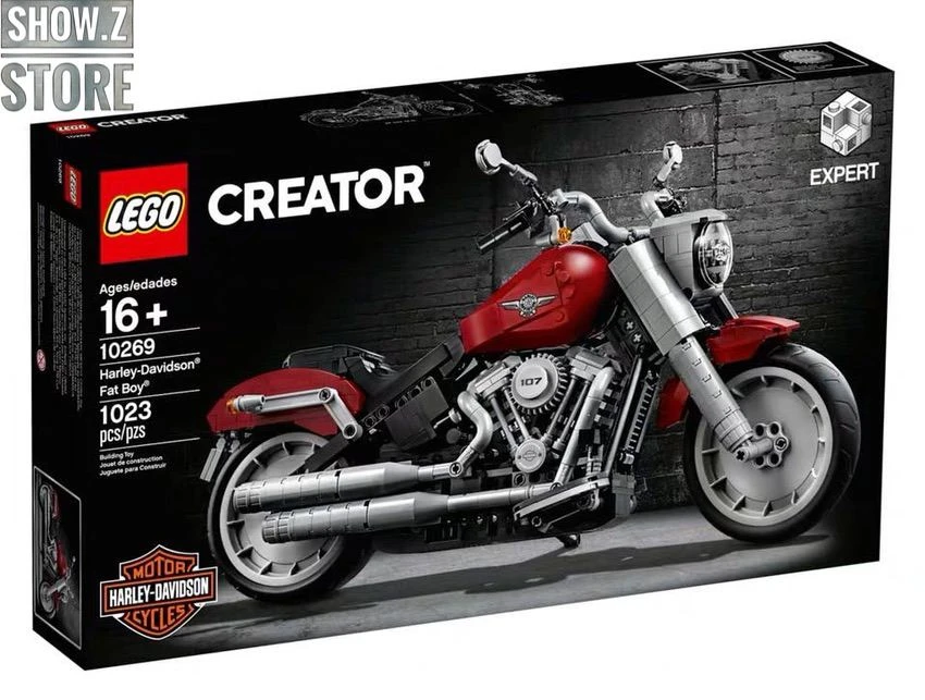Lepin/Jack 91025 Harley-Davidson Motorcycle Fat Boy 9 Lepin/Jack 91025 Harley-Davidson Motorcycle Fat Boy - Image 7