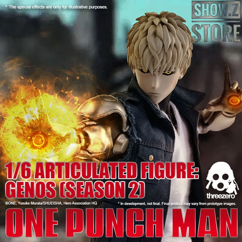 ThreeZero 1/6 One-Punch Man Season 2 Genos Standard Edition 4 ThreeZero 1/6 One-Punch Man Season 2 Genos Standard Edition - Image 2