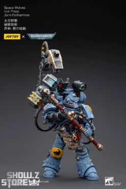 JoyToy Source 1/18 Warhammer 40k Space Wolves Iron Priest Jorin Fellhammer -Finest Toy Store 8debe364ee