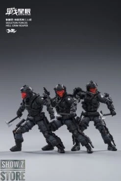 JoyToy Source 1/18 Hardcore Coldplay Skeleton Forces Hell Grim Reaper & Selena Set Of 4 -Finest Toy Store 8e885ff22c