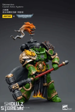 JoyToy Source 1/18 Warhammer 40K Salamanders Captain Adrax Agaton -Finest Toy Store 92dccc2463