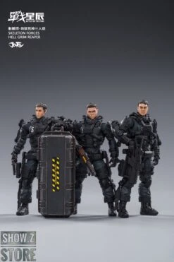 JoyToy Source 1/18 Hardcore Coldplay Skeleton Forces Hell Grim Reaper & Selena Set Of 4 -Finest Toy Store 942a978bc2