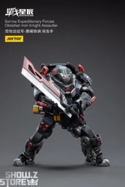 JoyToy Source 1/18 Sorrow Expeditionary Forces Obsidian Iron Knight Assaulter -Finest Toy Store 946b51decf